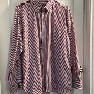 Paul & Shark men's striped button down shirt 45